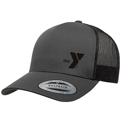 YMCA branded trucker hat