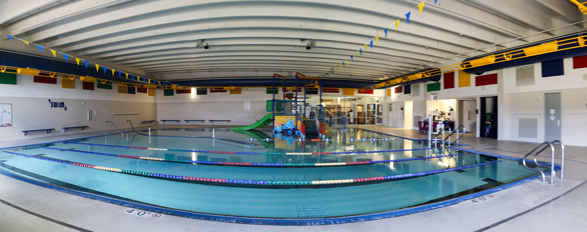 The pool at the Tri-Lakes YMCA