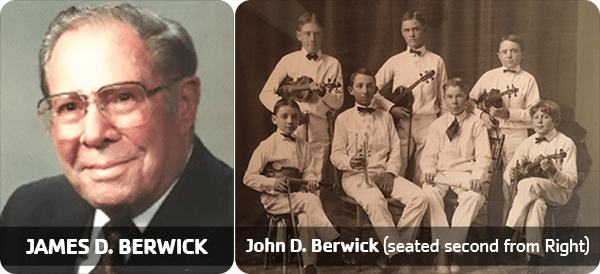 James D Berwick and Class